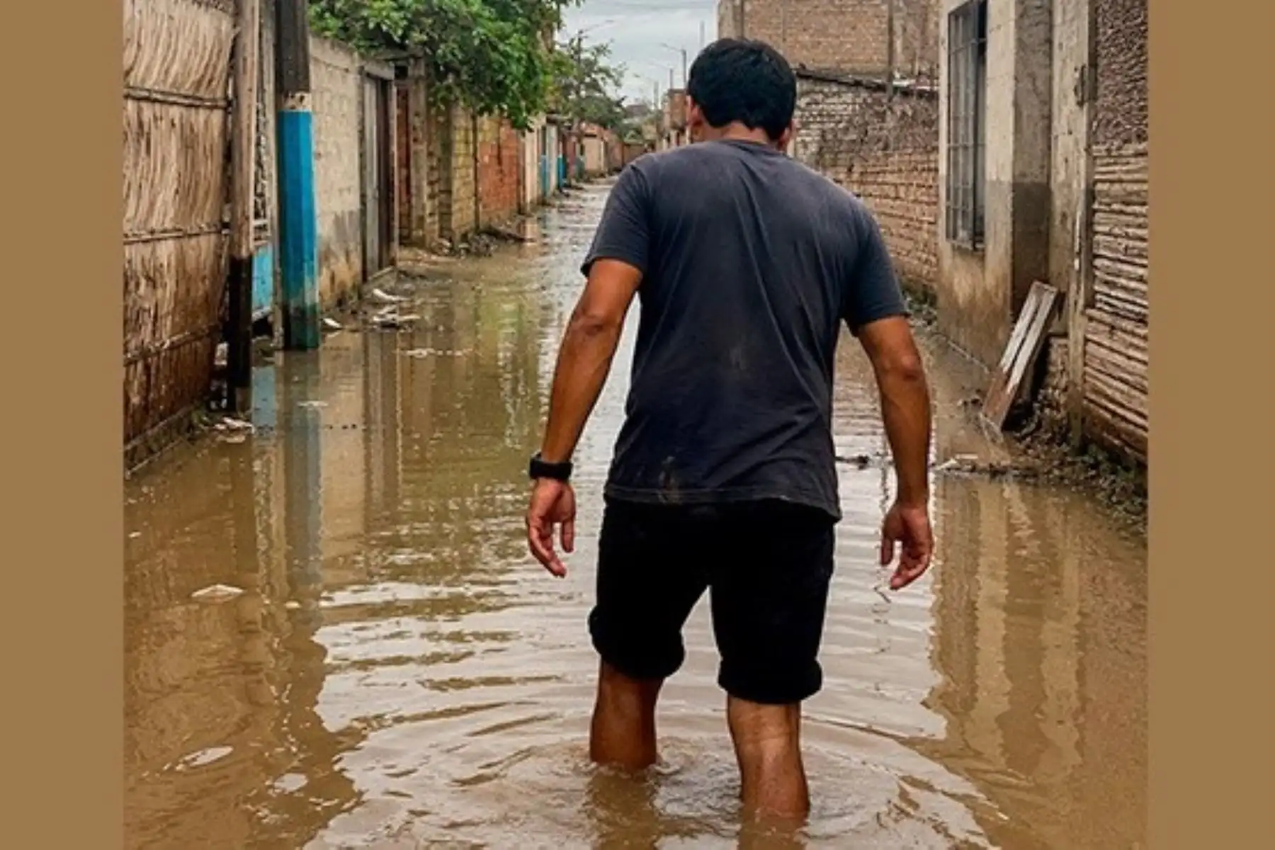 ¡Cuidado! No ingrese en aguas estancadas para evitar enfermar por leptospirosis