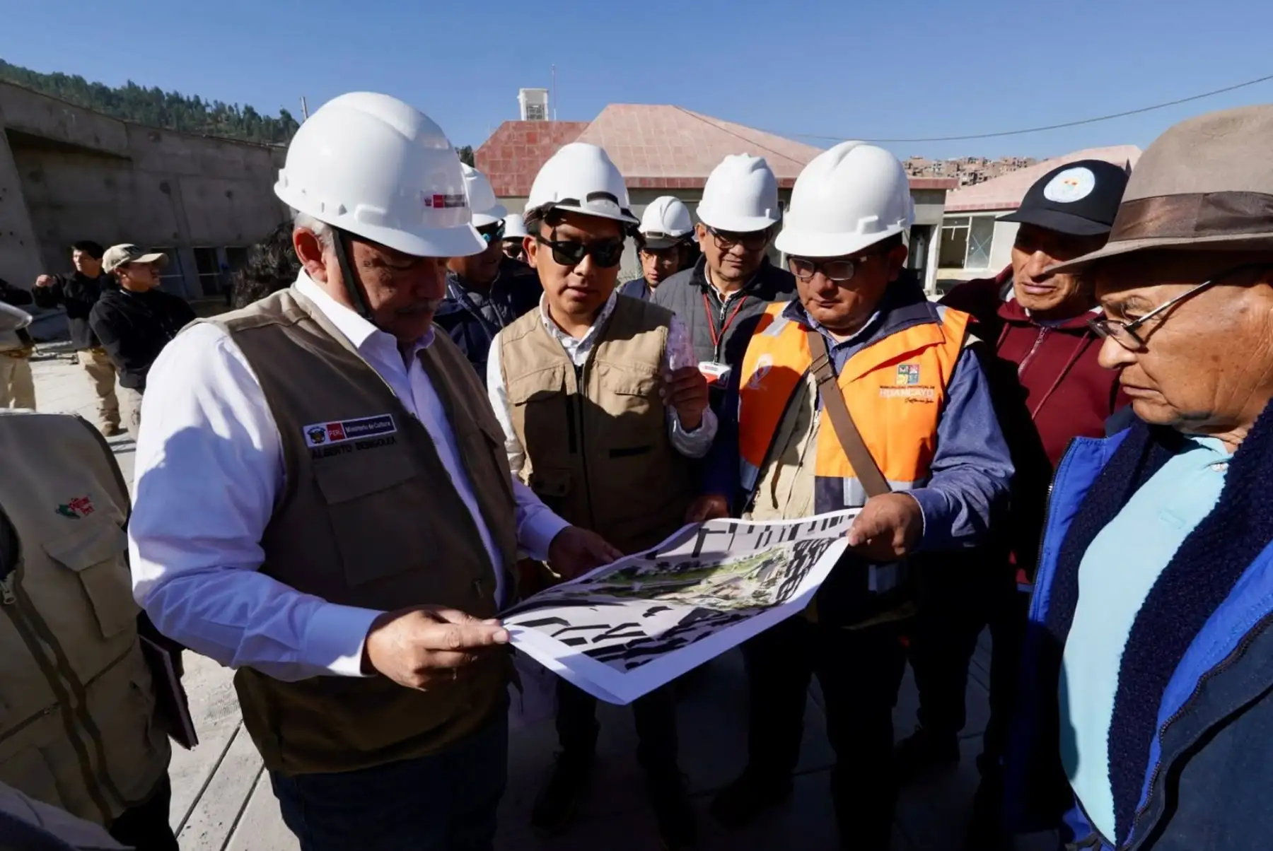 Junín: Ministro de Cultura supervisa avances del Parque Cultural Bicentenario en Huancayo