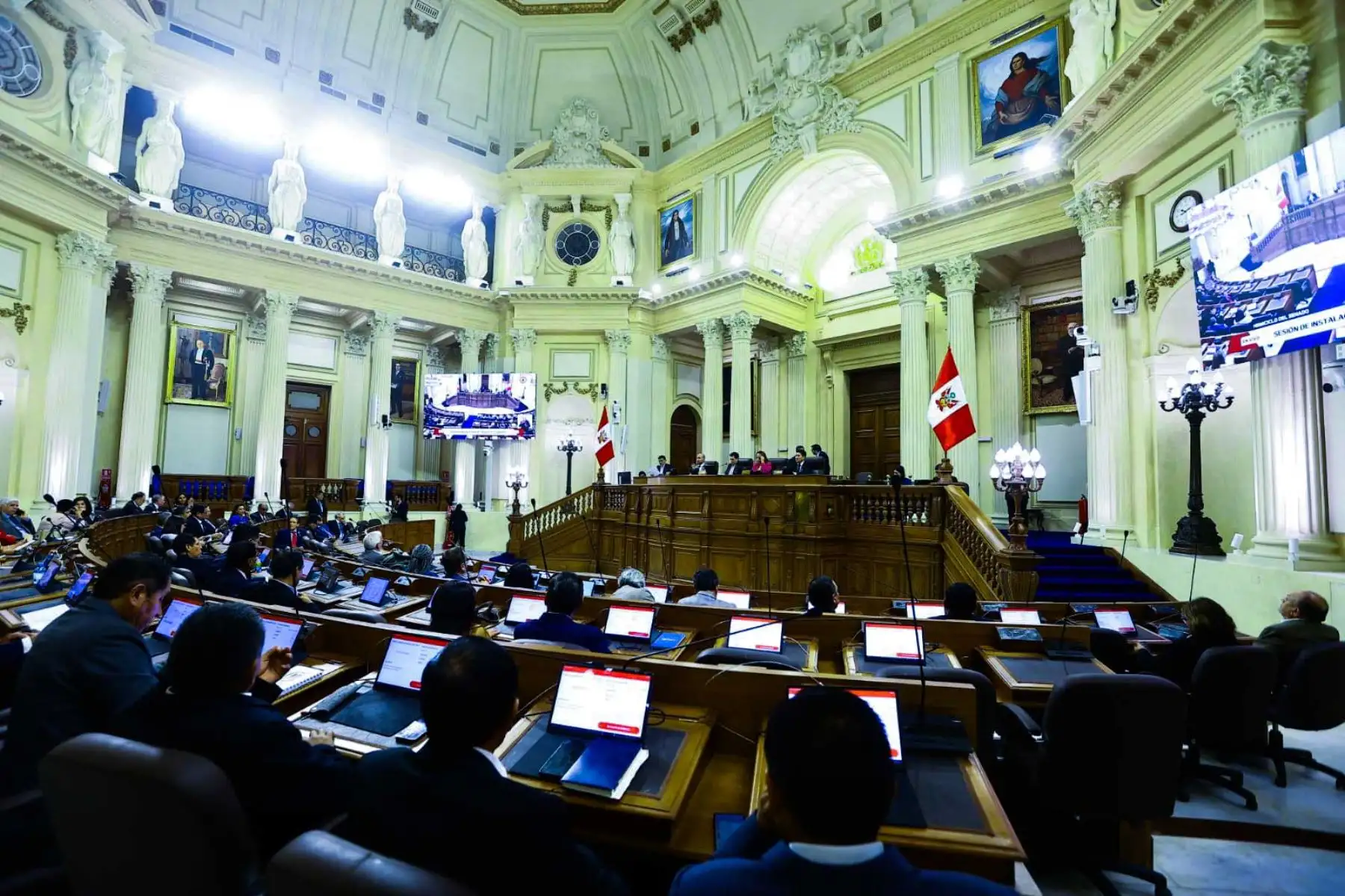 Congreso: pleno de la Cámara de Senadores sesionará hoy desde el mediodía