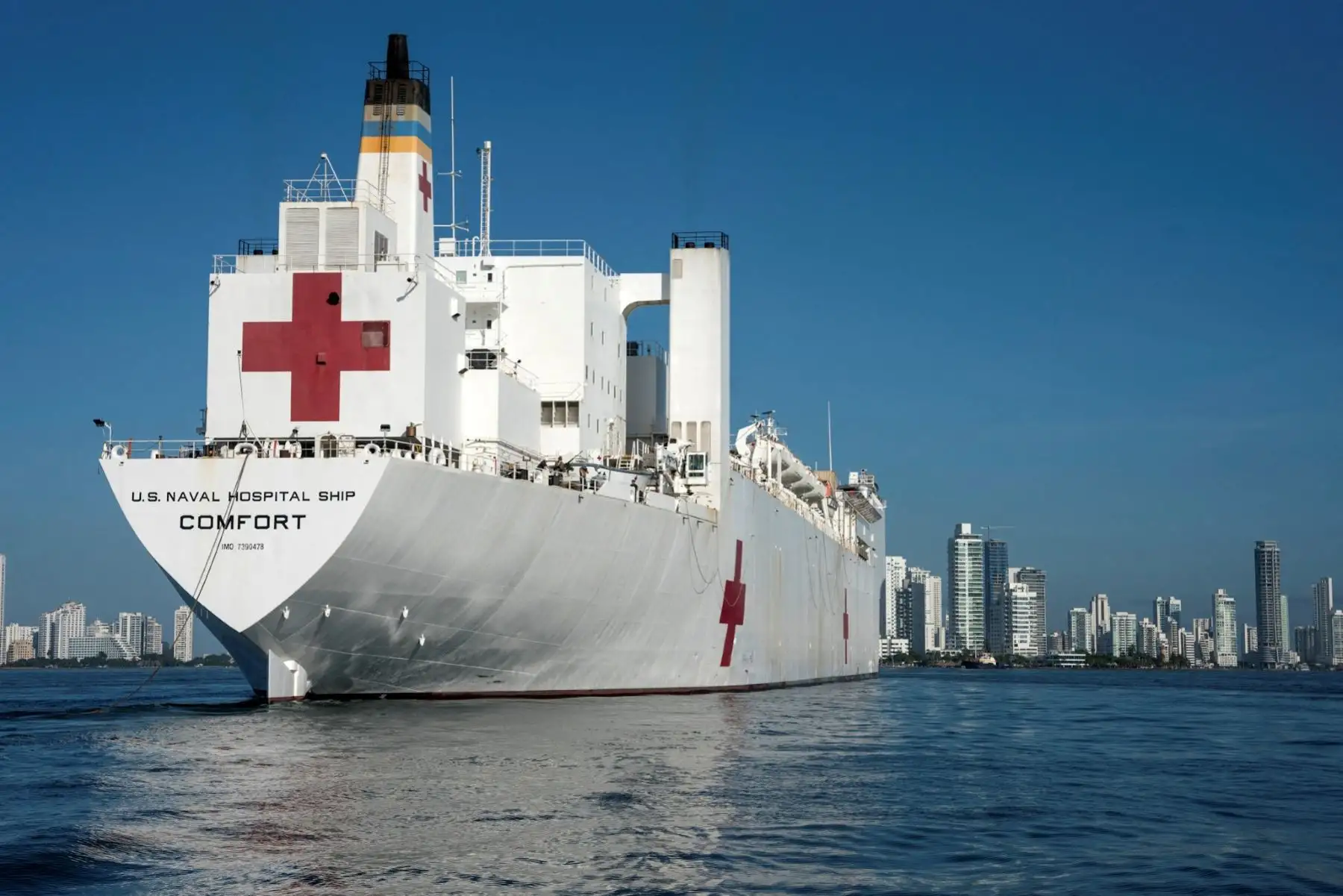 EE.UU. enviará al Perú el buque hospital USNS Comfort para atender emergencias por El Niño