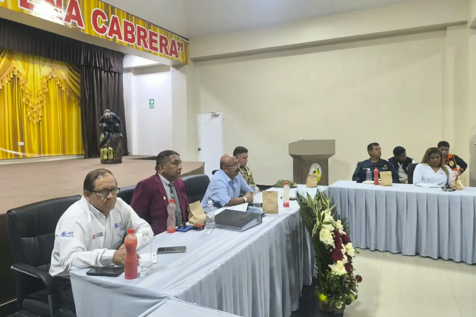 Presidente de Cámara de Diputados impulsa en Tumbes respuesta articulada ante El Niño