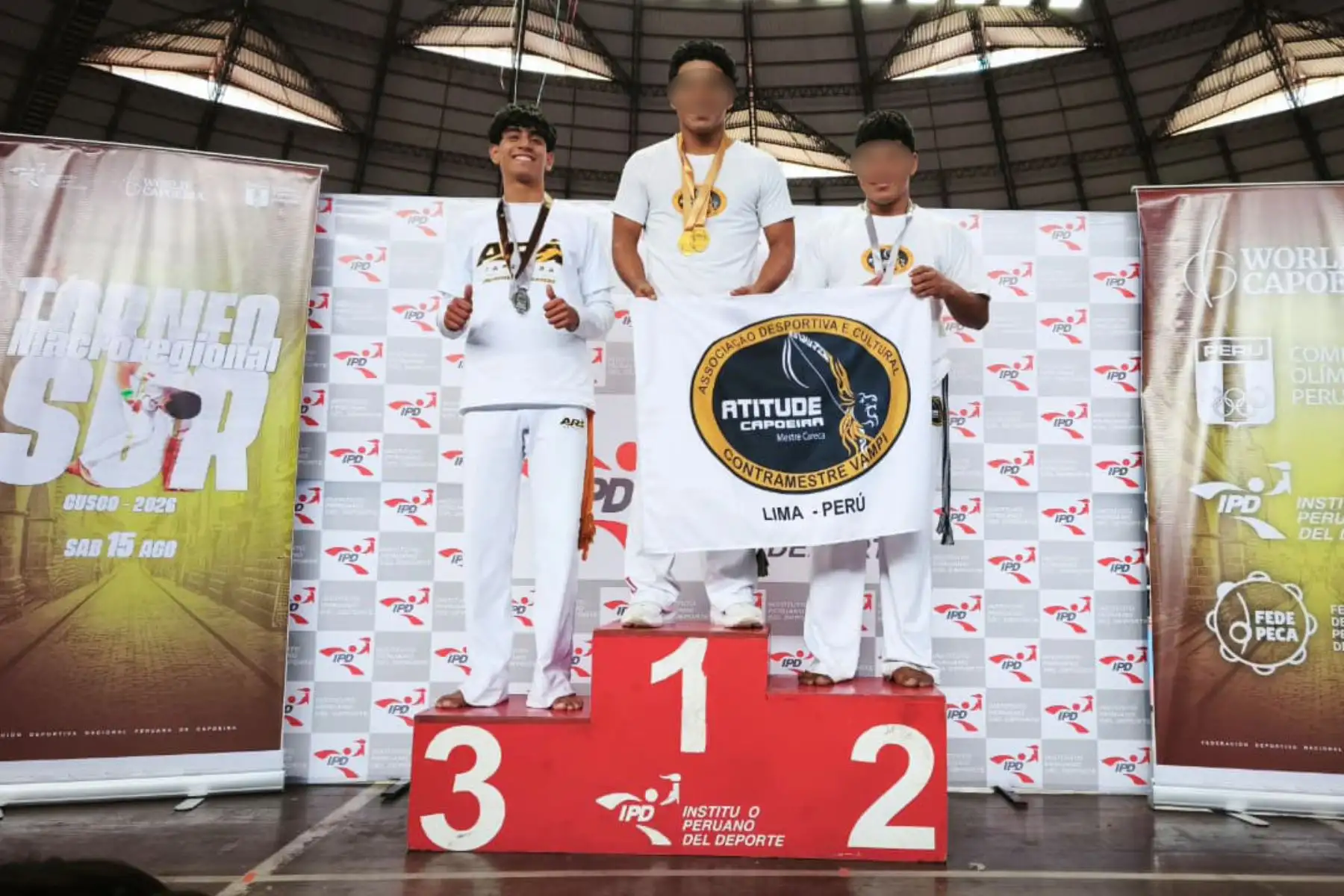 Hermanos del centro de acogida Aldea San Ricardo del Inabif triunfan en torneo de Capoeira