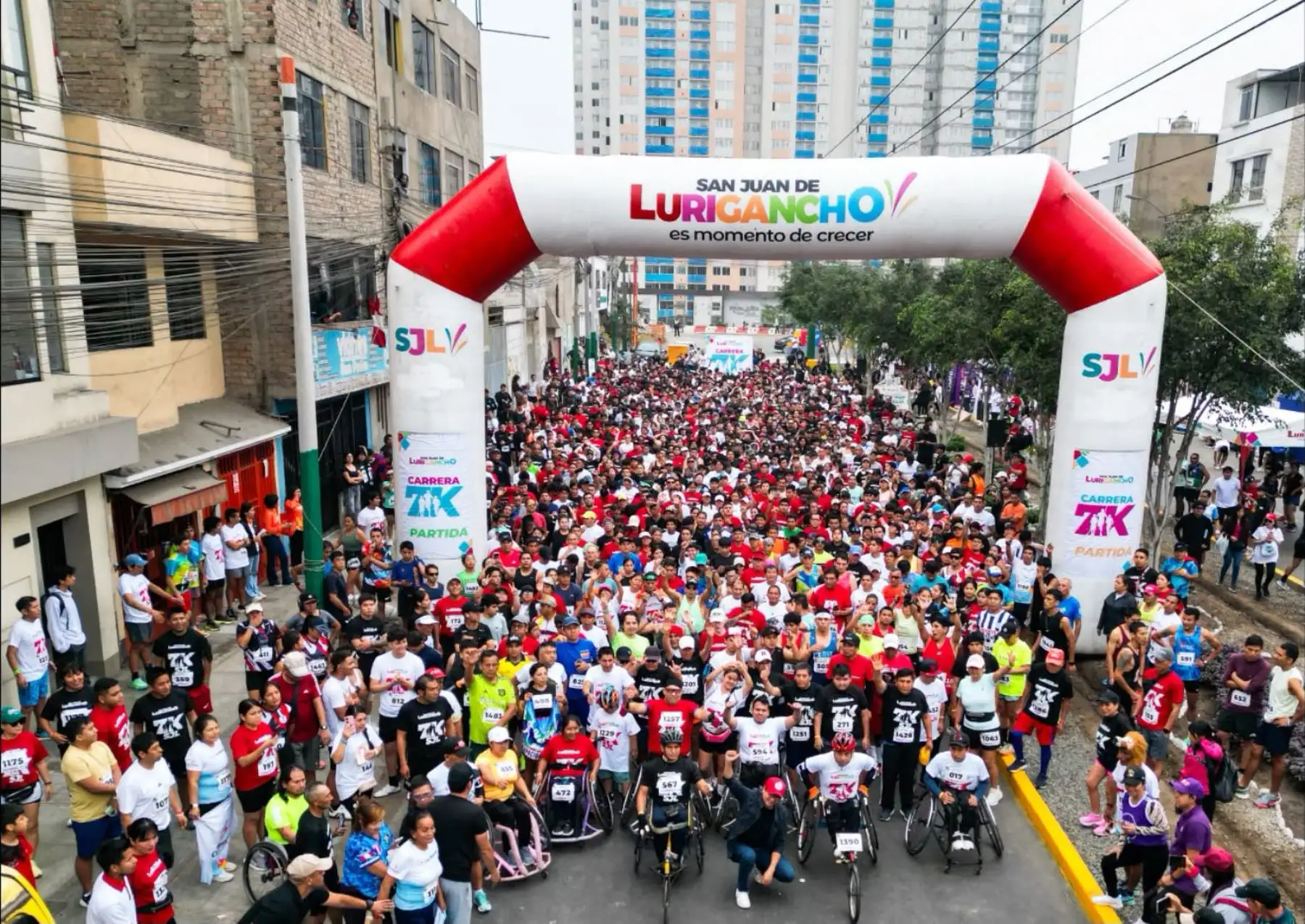 La gran competencia Corre 8.3K ya está en marcha en San Juan de Lurigancho