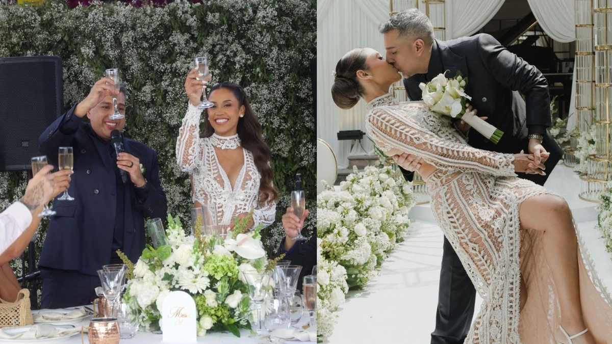 Ricardo Mendoza y Katya Mosquera se casaron: Jorge Luna, Cathy Sáenz y Mateo Garrido-Lecca entre los invitados de la ceremonia