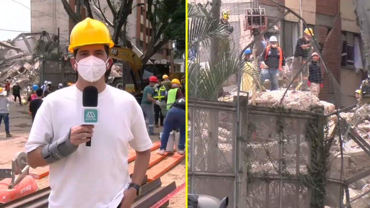 Terremoto de magnitud 7,4 en Colombia deja 294 fallecidos: Pablo Cuellar reporta que continúan labores de rescate