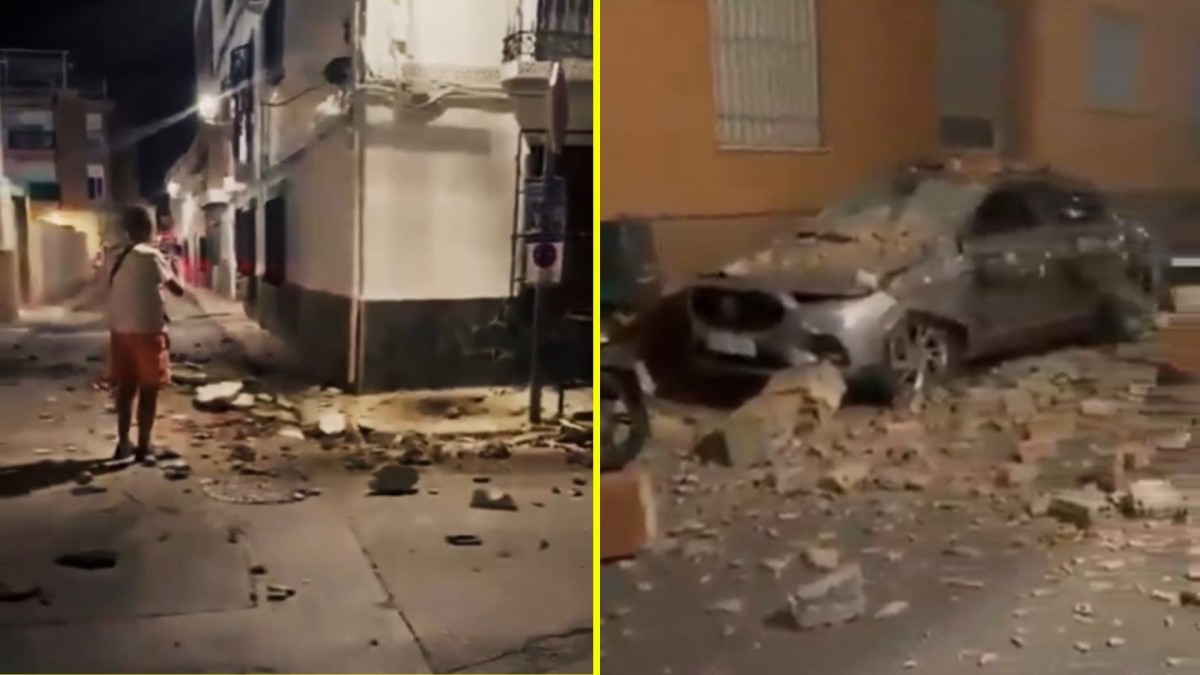 No se registraron fallecidos ni heridos: Sismo 5.0 en el sur de España deja varios daños materiales en la localidad de Granada