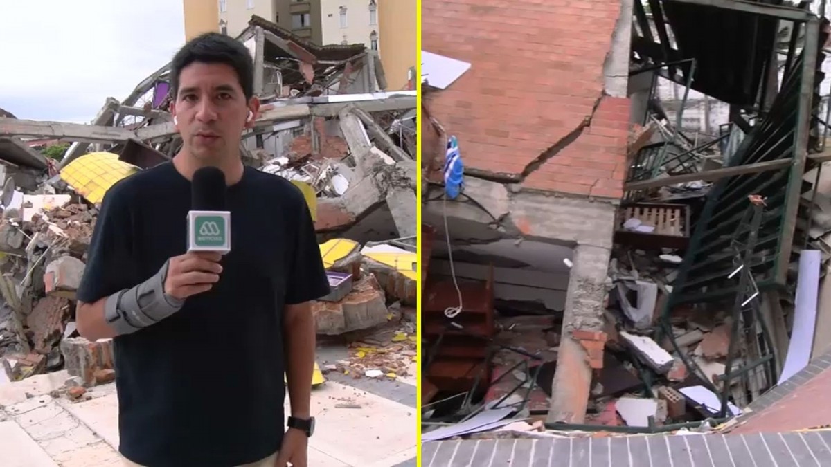 Meganoticias en Colombia: El dramático testimonio de un sobreviviente del terremoto