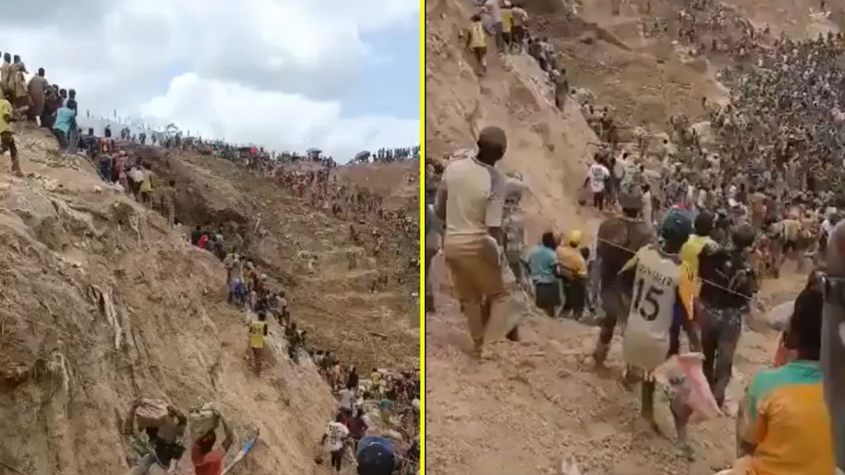 Derrumbe en mina de oro ilegal deja al menos 100 muertos en República Centroafricana