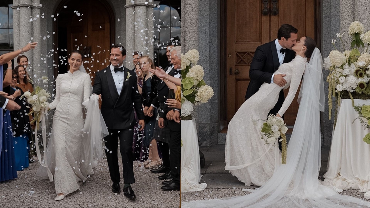 Carolina Braedt y Javier Millership se casaron por religioso en un castillo de Escocia: ¿cuánto habría costado la lujosa boda?