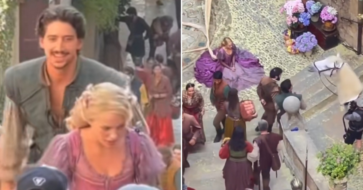Enredados: primeras imágenes de sus protagonistas durante el rodaje en España