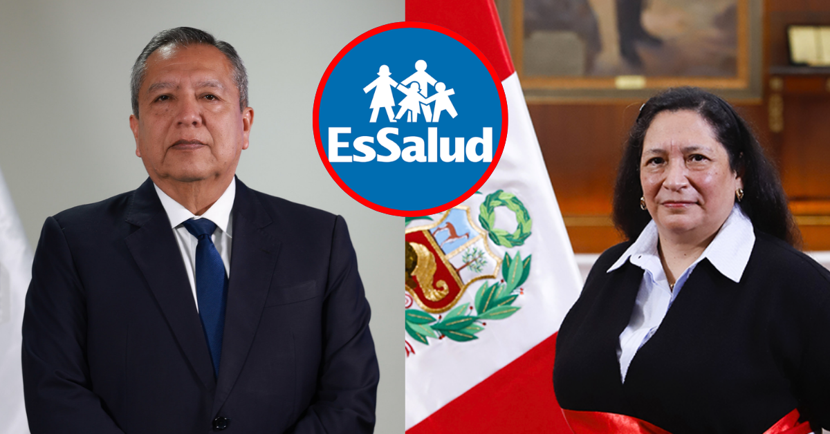 Gobierno destituye a Jaime Moreno de la presidencia ejecutiva de EsSalud y nombró a su sucesora