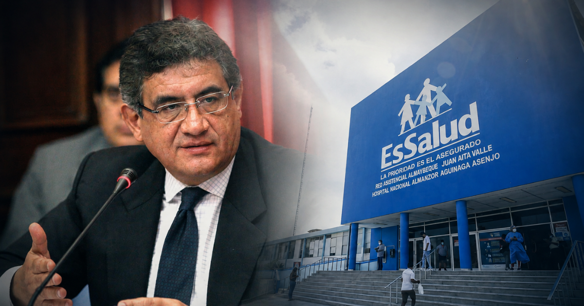 Ministro Sheput exhorta a Contraloría a supervisar caos en EsSalud: «Han habido compras irregulares»