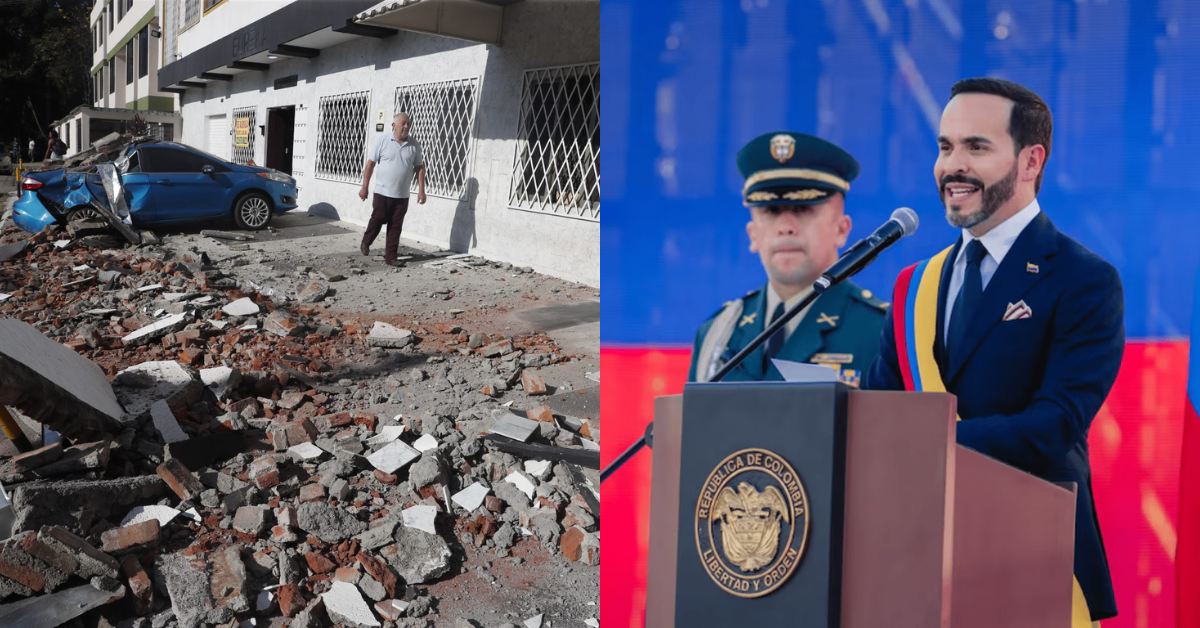 Presidente de Colombia se pronuncia ante terremoto de magnitud 7.4 reportado este 10 de agosto