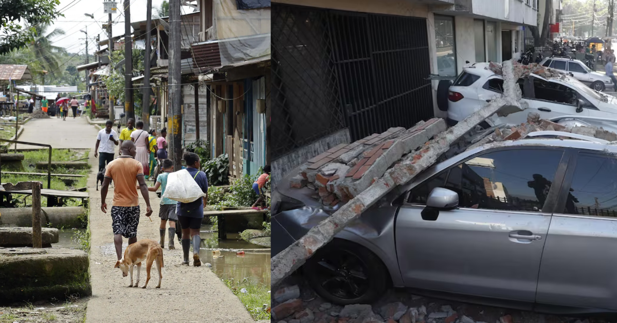 Terremoto de magnitud 7.4 sacudió Chocó, Colombia: «Uno de los departamentos más pobres del país»