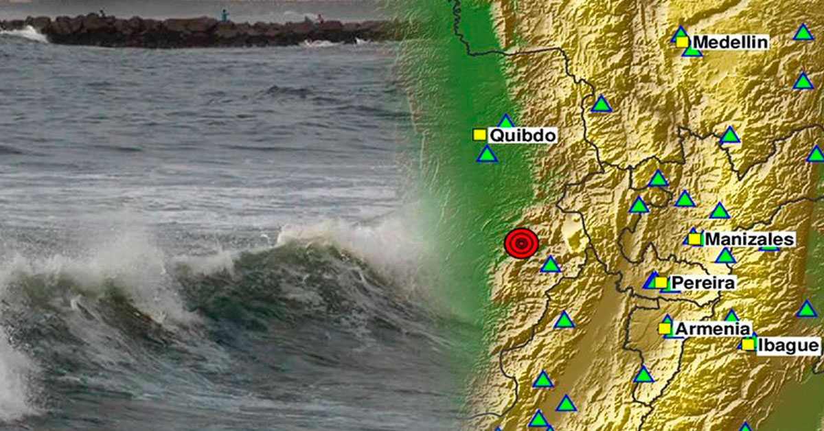 Terremoto de magnitud 7.4 remece Colombia: ¿activan alerta de tsunami en la costa del Pacífico?