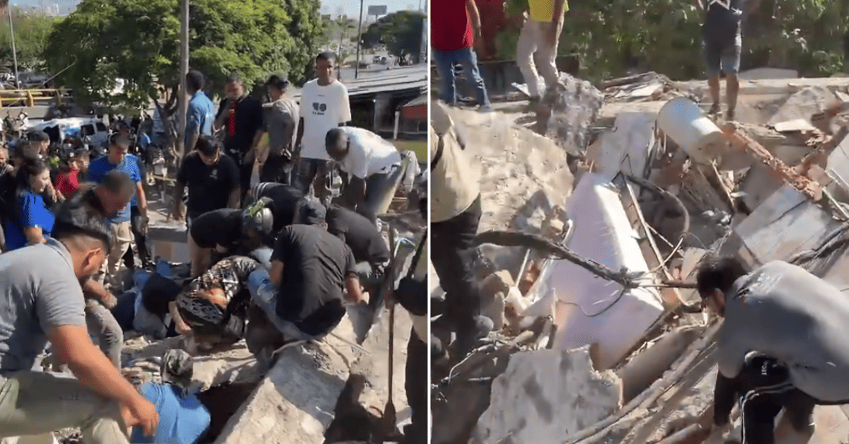 Terremoto de magnitud 7.4 remece Colombia: ciudadanos se unen para rescatar a personas atrapadas por escombros