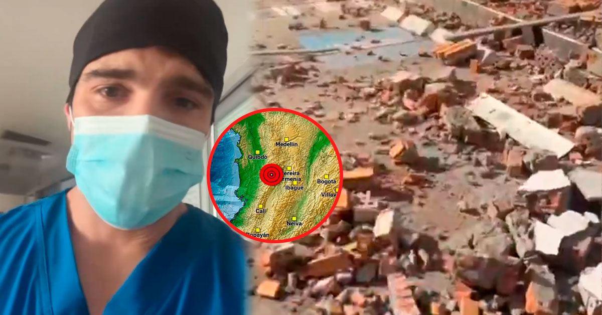 Médico pide ayuda urgente para evacuar pacientes en Cali tras terremoto en Colombia: «El edificio se fue abajo»
