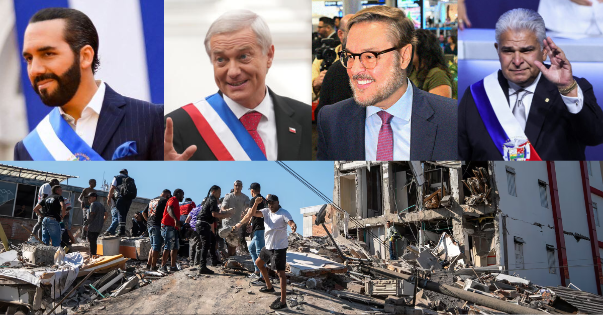 Presidentes latinoamericanos expresan solidaridad con Colombia tras terremoto de 7.4 y ofrecen apoyo