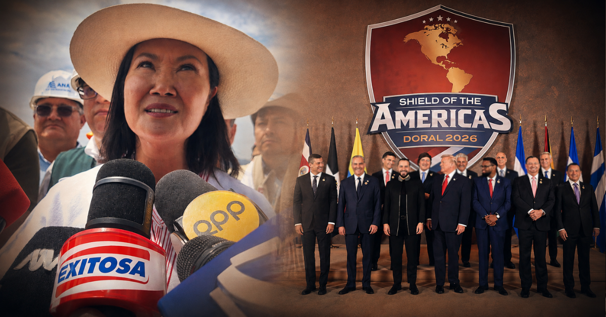 Presidenta Keiko Fujimori: «Para nosotros es de interés y una prioridad formar parte del Escudo de las Américas»
