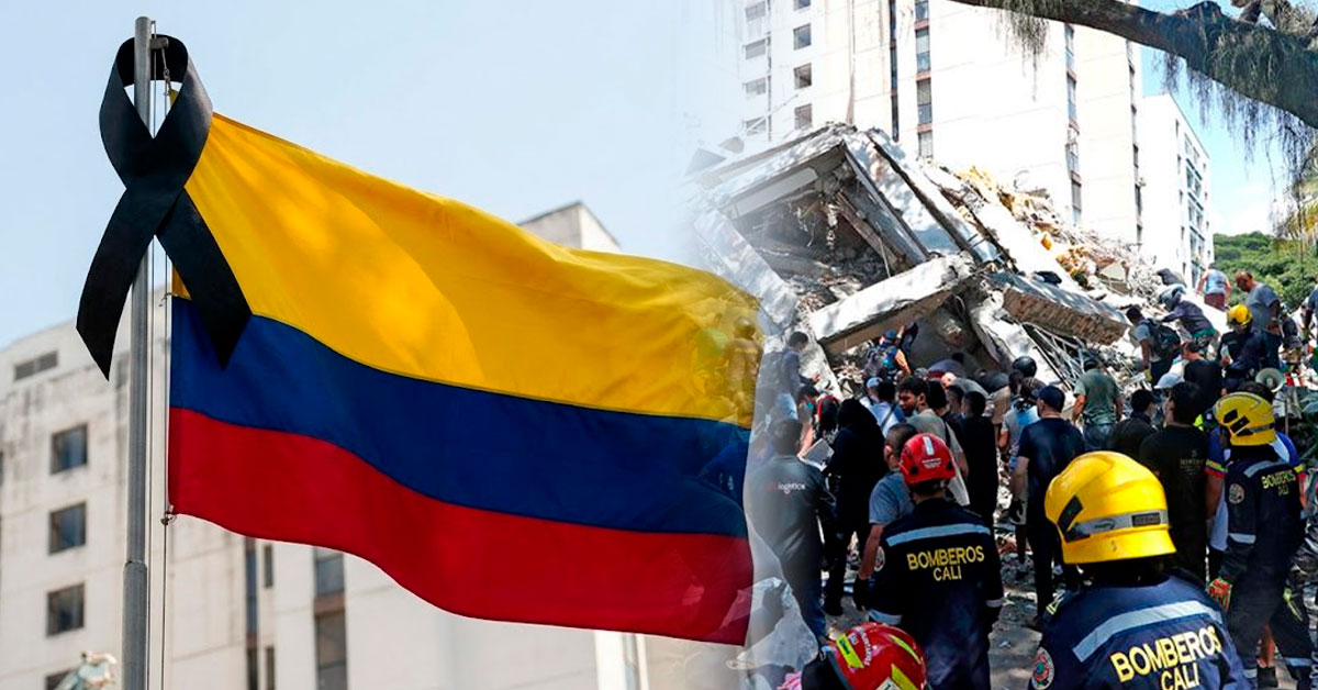 Presidente de Colombia decreta tres días de duelo nacional por víctimas en terremoto de magnitud 7.4