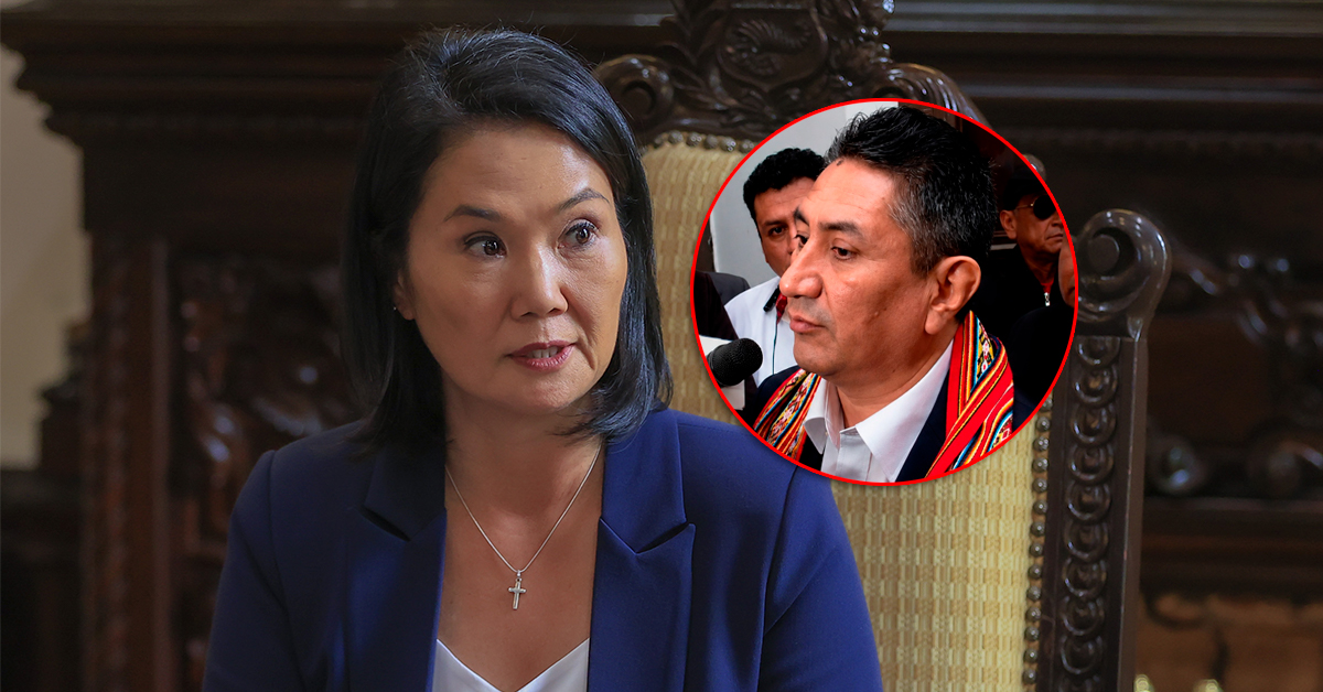 Keiko Fujimori sobre reaparición de Vladimir Cerrón: «Hubiese sido bueno que enfrente la justicia dando la cara»