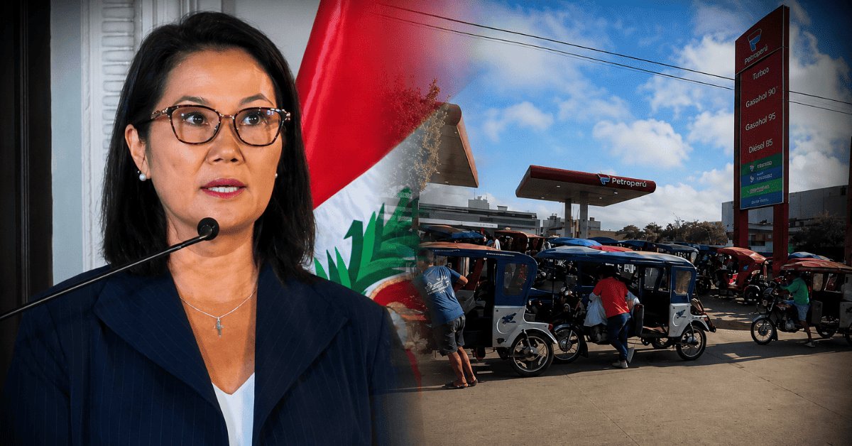 Keiko Fujimori anuncia «subsidio focalizado» de hasta el 20 % para transportistas ante alza del combustible