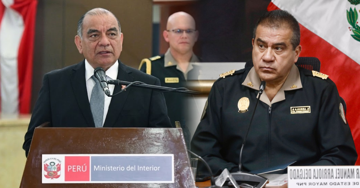 Altos mandos policiales continuarán en sus cargos solo si muestran resultados, asegura el Mininter