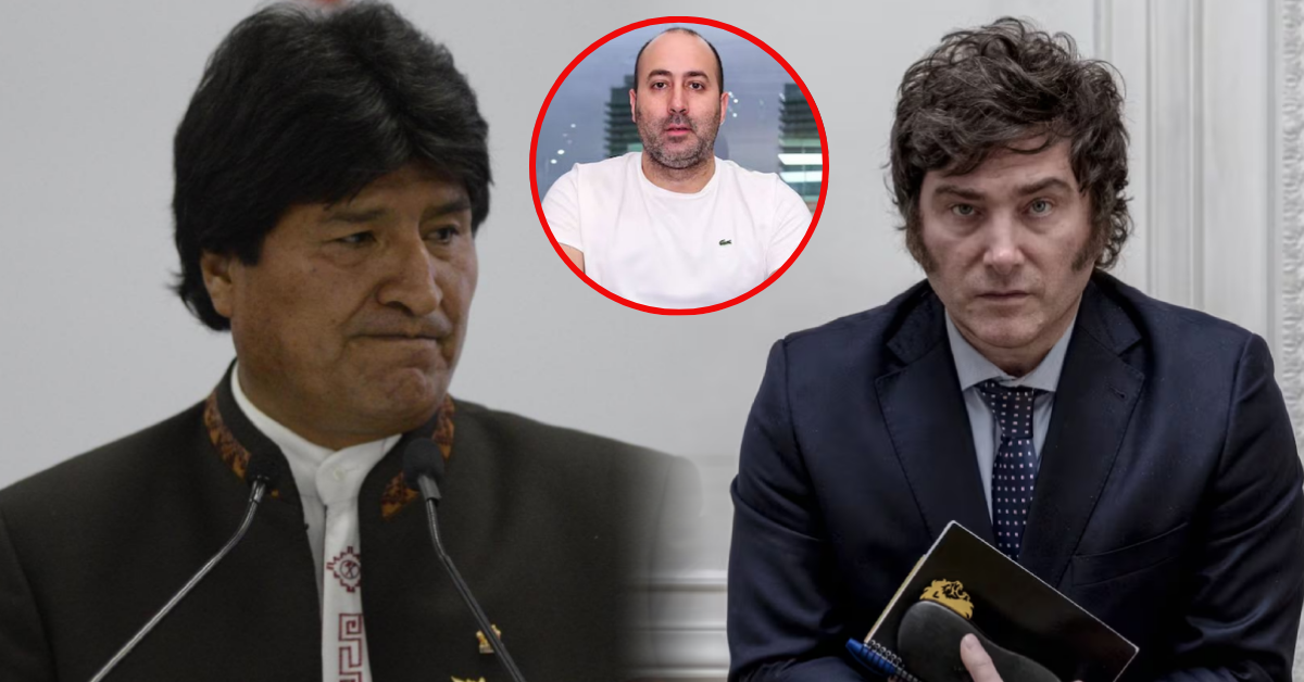 Evo Morales califica de «agente del imperio» a exasesor de Javier Milei detenido en Bolivia