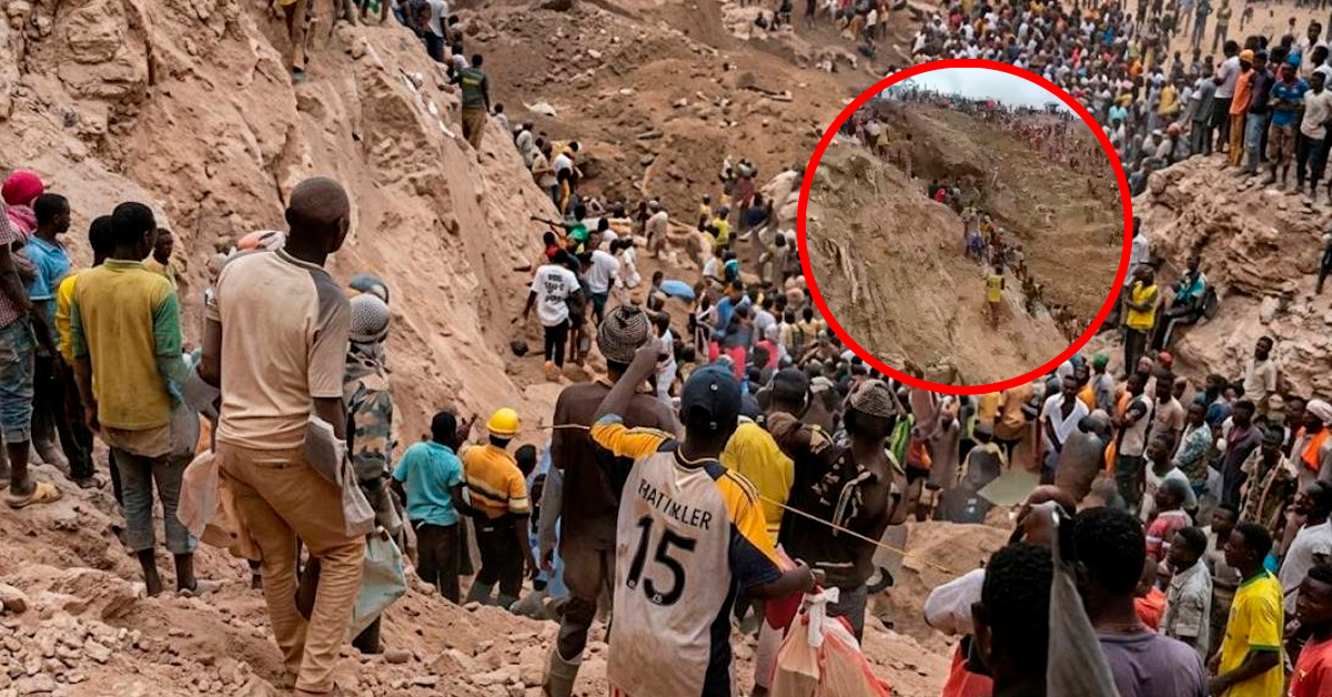 Tragedia en África: más de 100 muertos tras derrumbe de mina de oro artesanal cerca a Camerún