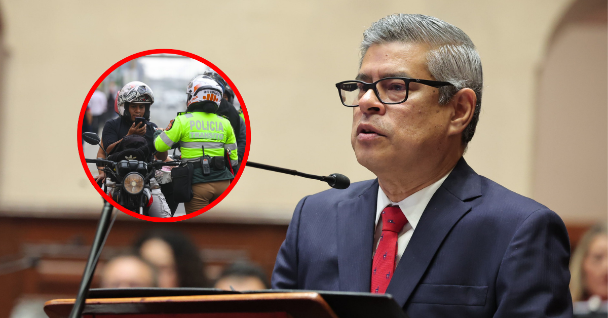 Premier Luis Galarreta anuncia batidas a motociclistas en zonas de criminalidad: «Vamos a intensificar los operativos»