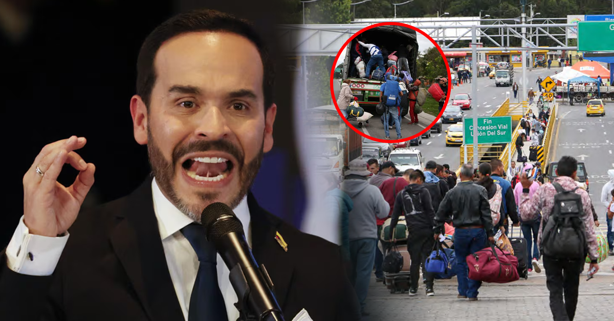 Presidente de Colombia, Abelardo de la Espriella, ordena deportación de migrantes irregulares