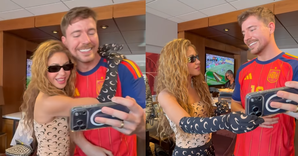 Shakira y Mr. Beast conversaron sobre la posibilidad de trabajar juntos por la educación en Colombia