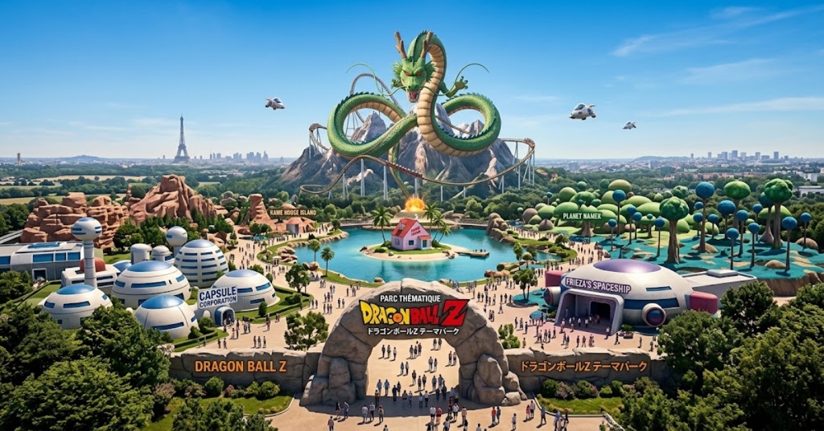 Dragon Ball Z tendrá su propio parque temático cerca de París con una inversión de 6.000 millones de euros