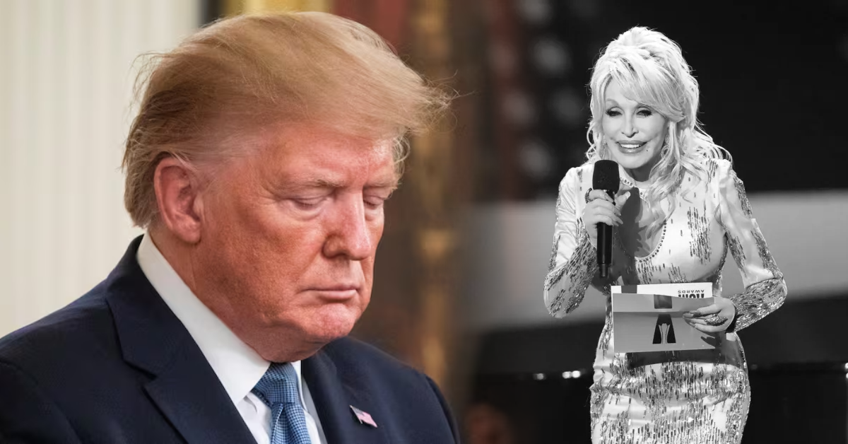 «El mundo te quiere»: Donald Trump decreta luto nacional en honor a Dolly Parton