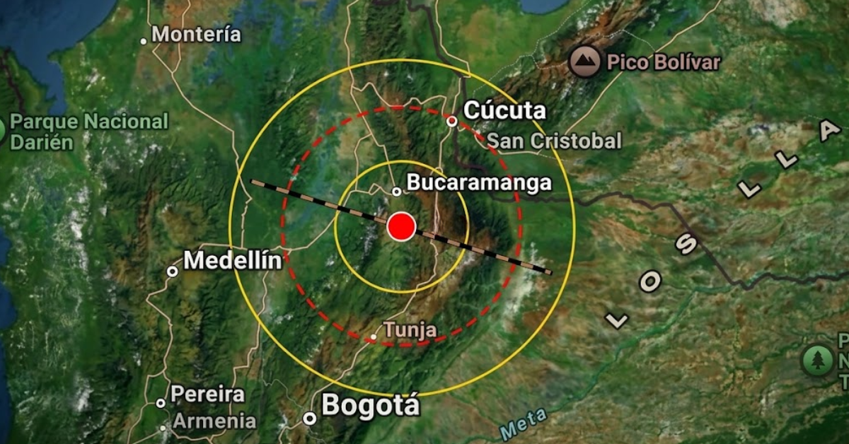 Fuerte SISMO remeció Colombia HOY, 26 de agosto: dos semanas después del terremoto 7.4