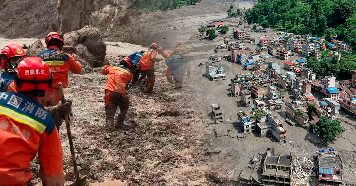 Tragedia tras inundaciones en Nepal: intentan abrir túneles para rescatar más de 930 trabajadores
