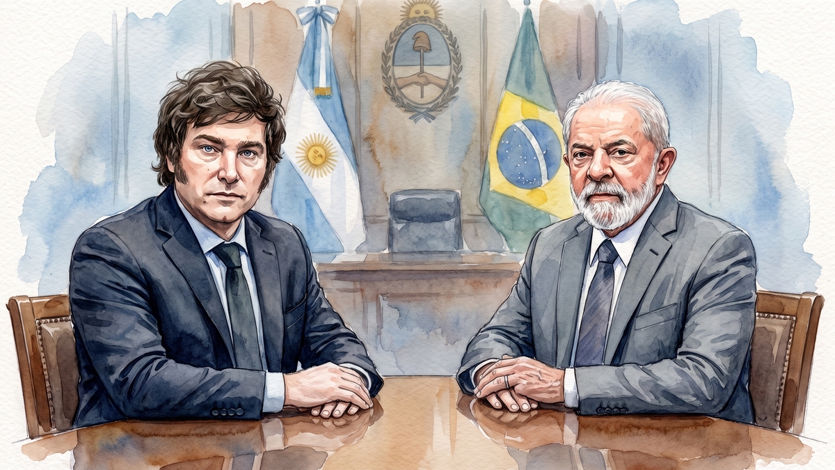 Milei volvió a tensar la relación con Brasil al cuestionar su “gramática” bilateral