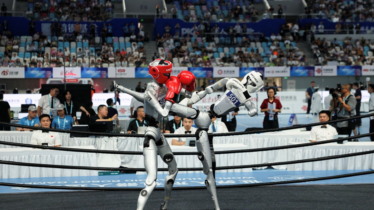 Robots humanoides chinos sorprenden por sus destrezas en los Juegos de Beijing: los récords humanos que superaron