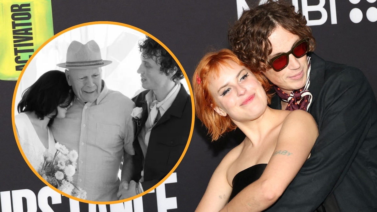 La emotiva reaparición pública de Bruce Willis en la boda de su hija Tallulah