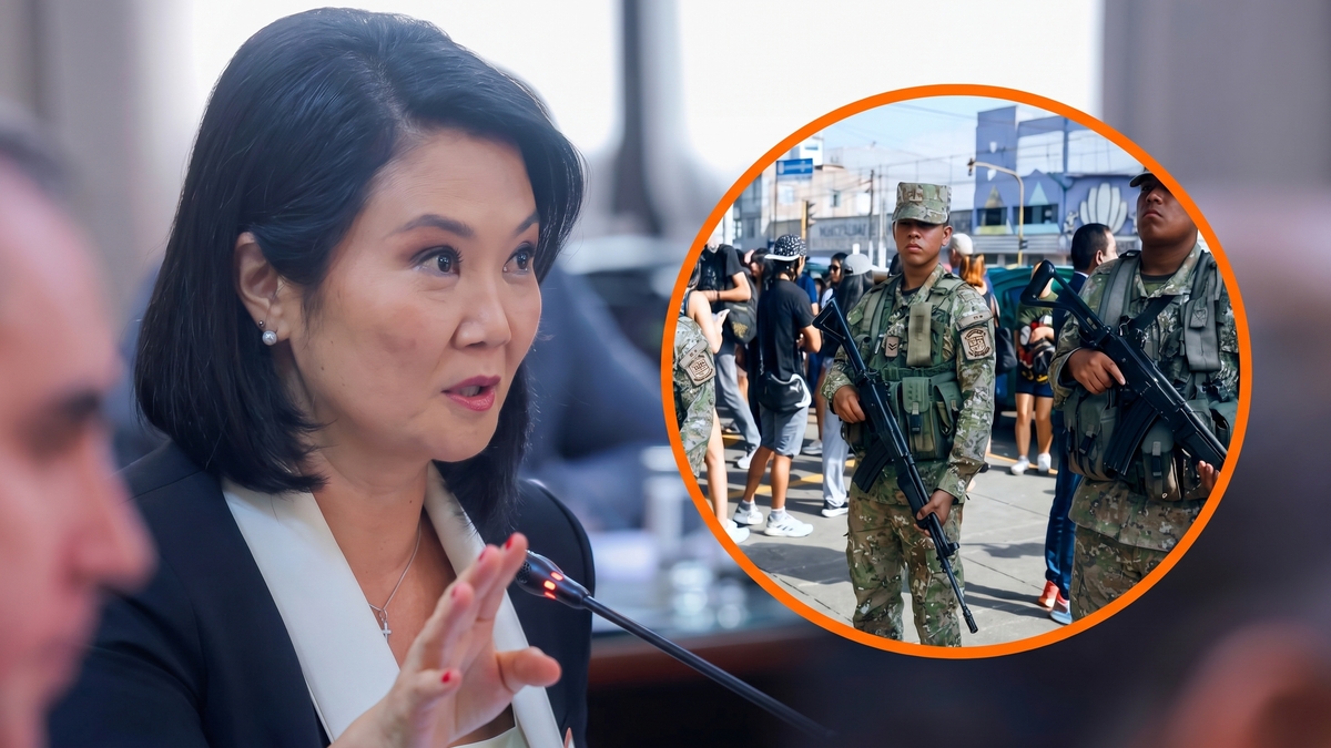 Presidenta Keiko Fujimori confirma el despliegue de las Fuerzas Armadas en las calles y el transporte