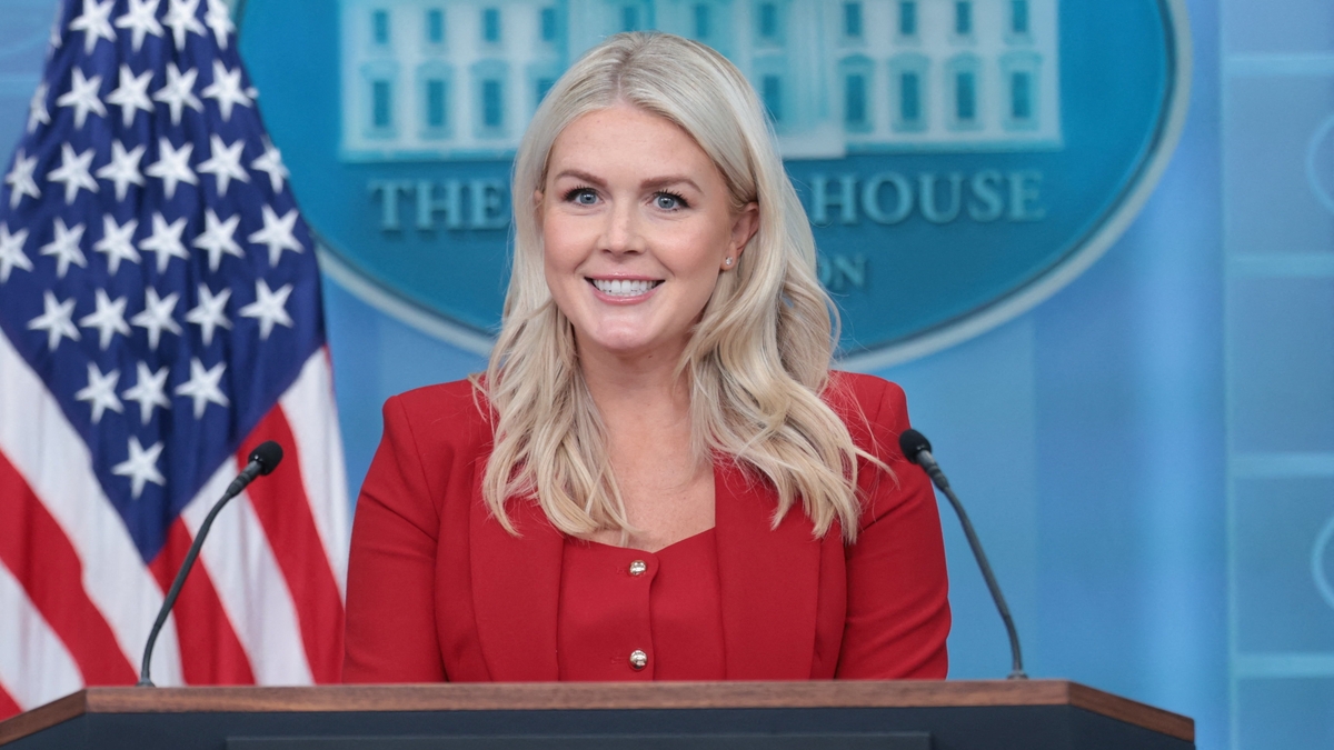 Trump anunció que Karoline Leavitt dejará a fin de mes su cargo como secretaria de prensa de la Casa Blanca