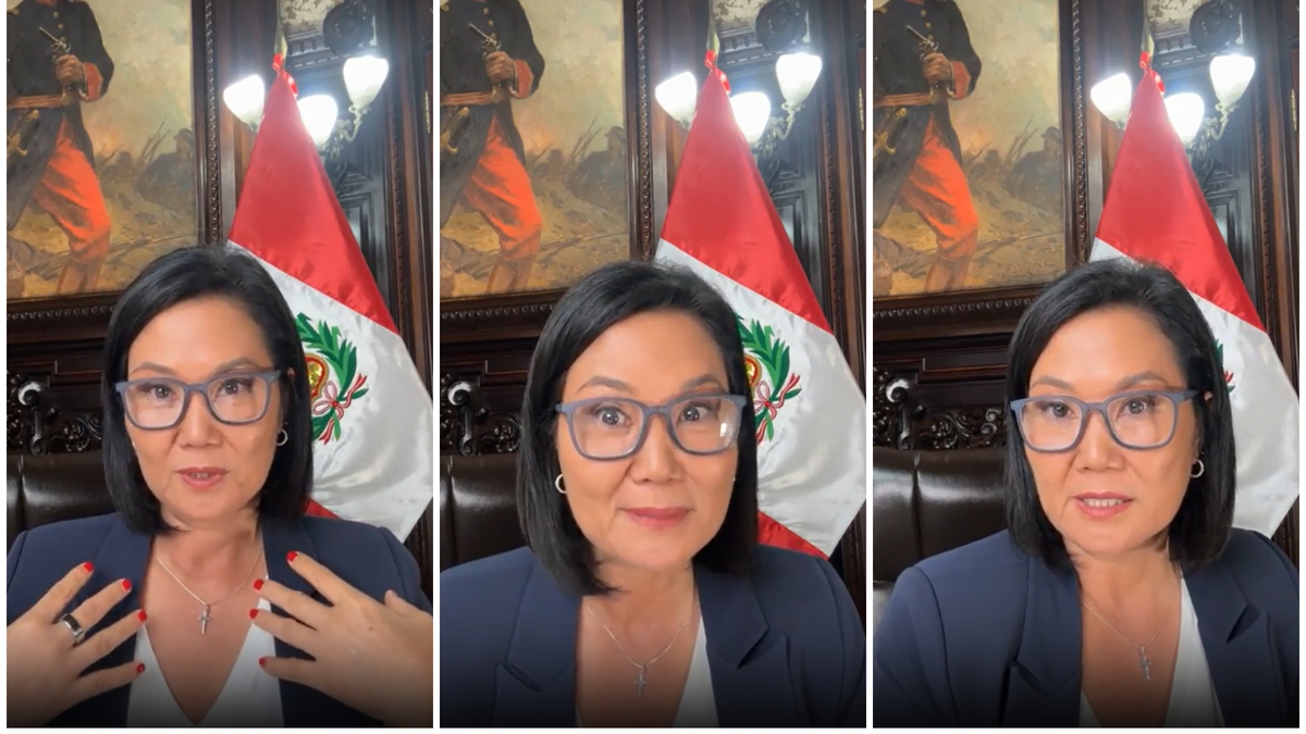 Keiko Fujimori adopta el formato streamer: anuncia transmisiones en vivo cada fin de semana desde Palacio o regiones