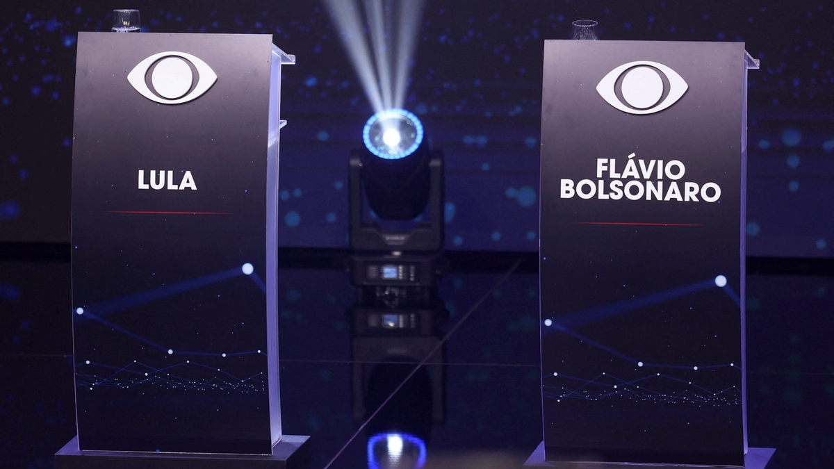 Primer debate presidencial en Brasil: Lula y Flávio Bolsonaro no asistieron y sus rivales cuestionaron su ausencia