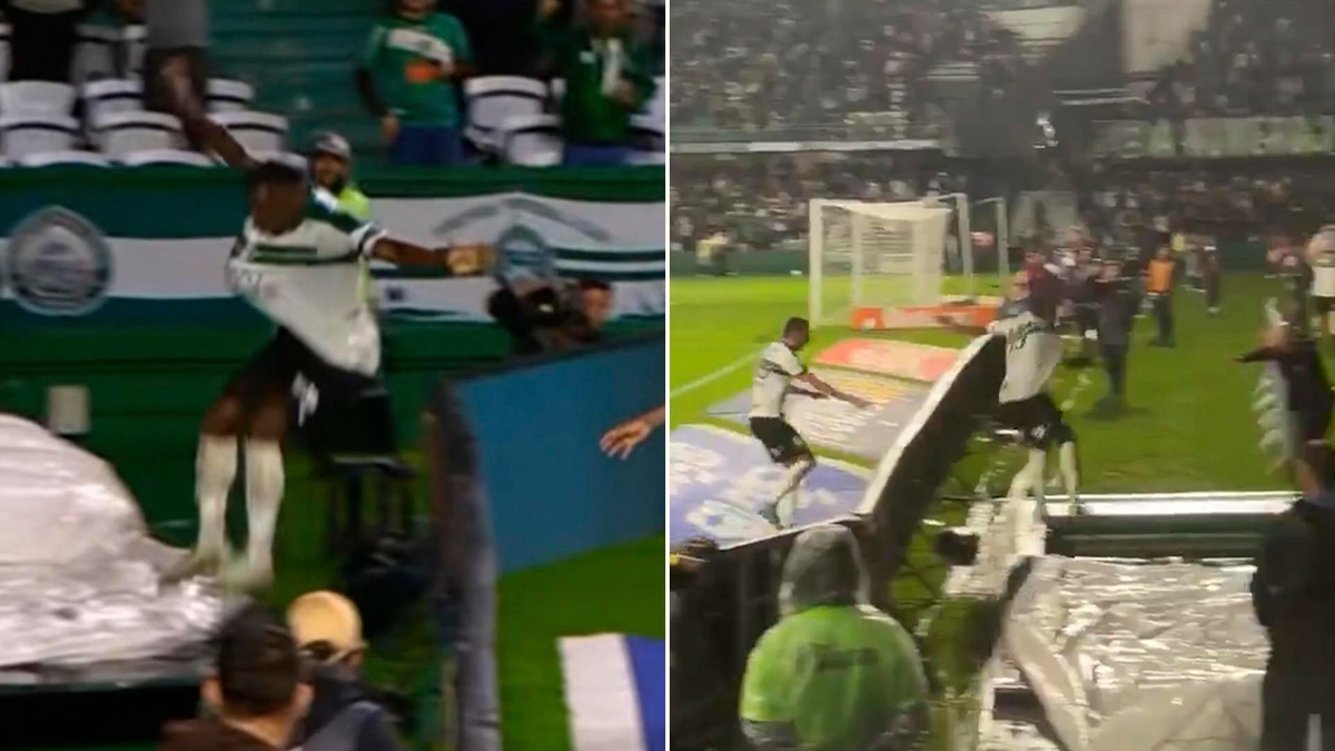 Hizo un gol, celebró y desapareció: el impactante accidente de un futbolista que recorre el mundo