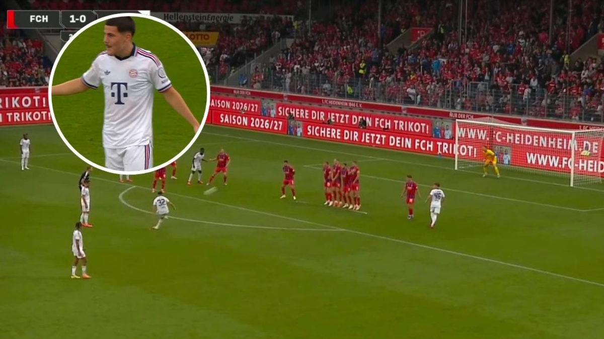 Golazo de Felipe Chávez, de tiro libre, con Bayern Múnich: el peruano la clavó al ángulo en último amistoso