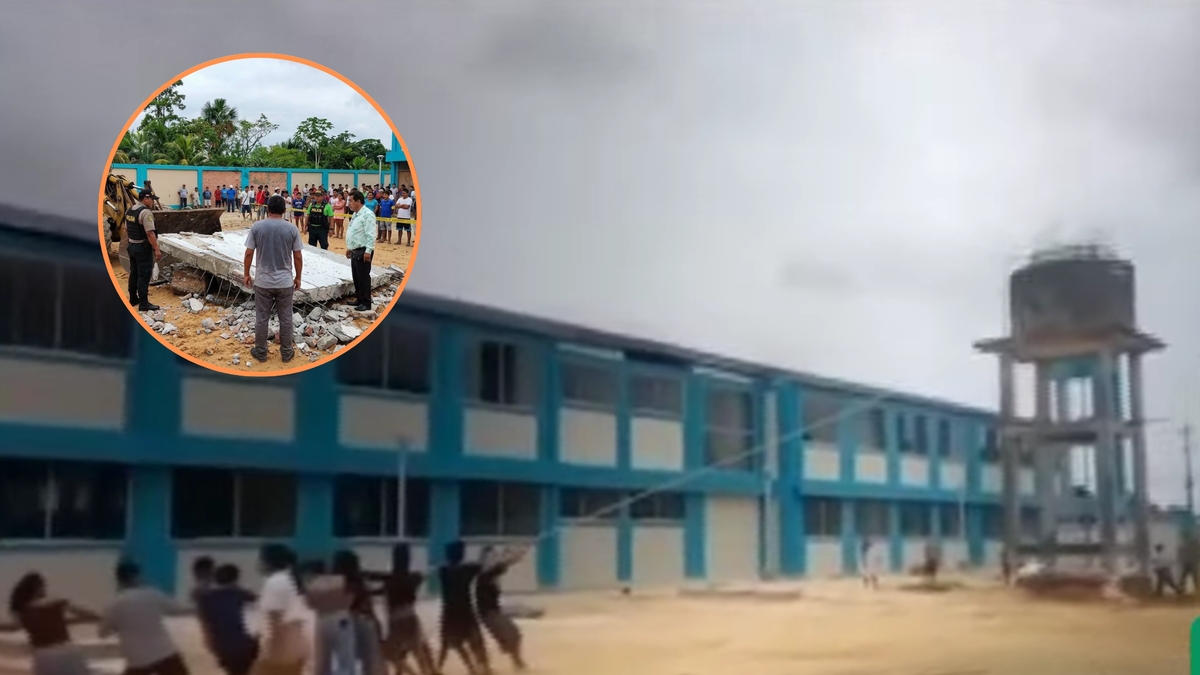 Muerte de escolar en Iquitos: videos muestran cómo obligaban a trabajar a estudiantes en construcción en colegio