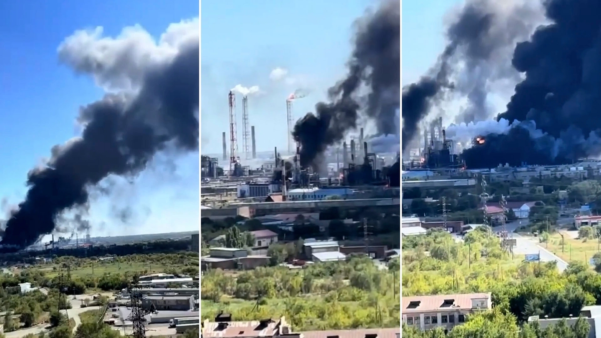 Ucrania dejó fuera de servicio a una de las refinerías más importantes de Rusia: “Está completamente parada”