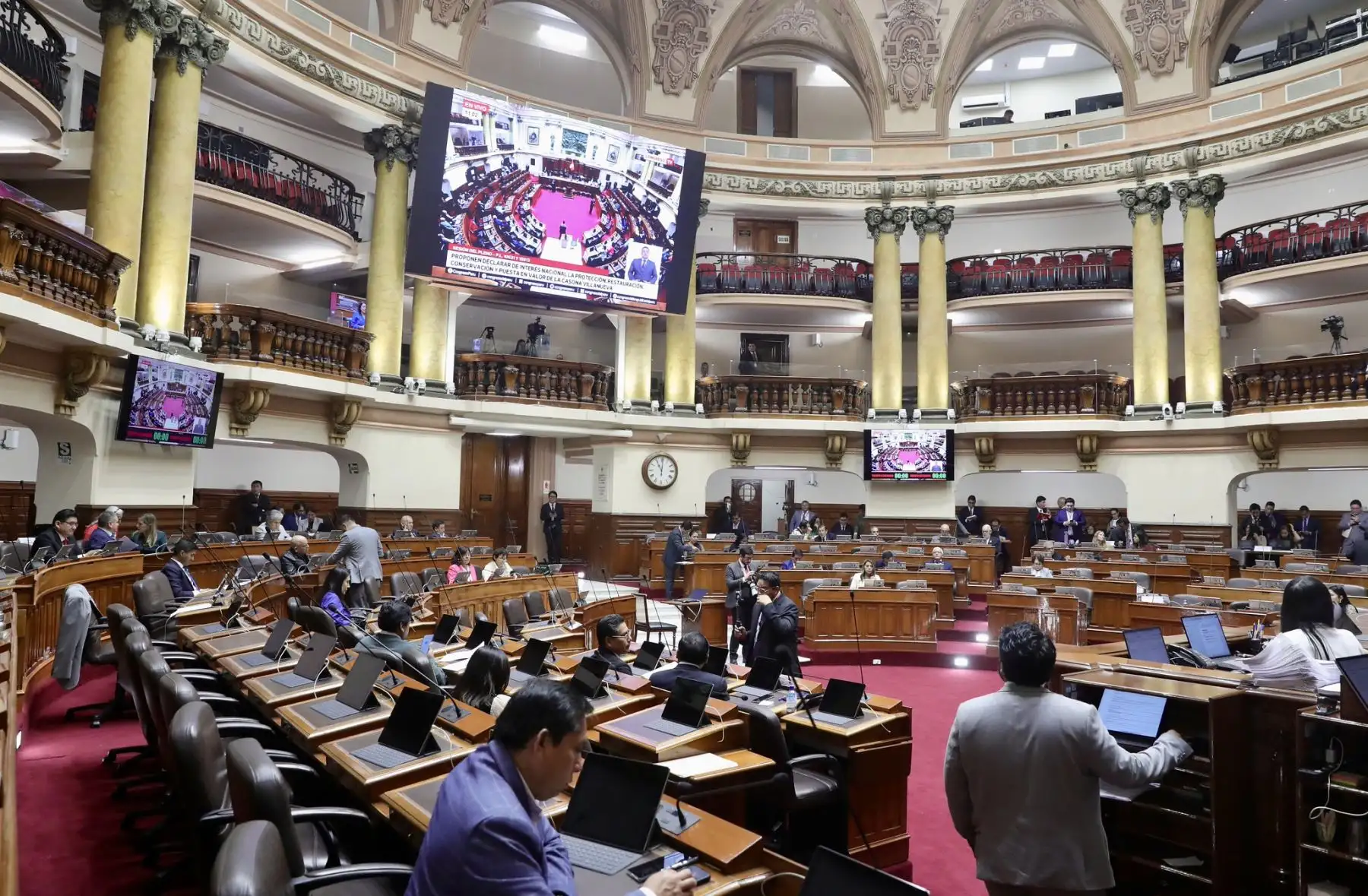 Pleno del Congreso sesionará este jueves para sustentación de proyecto de presupuesto 2027