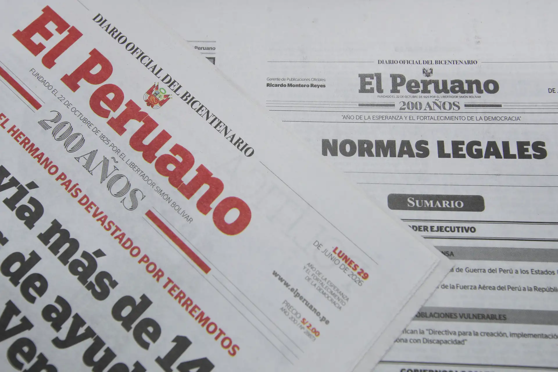 Normas legales: autorizan viaje del Ministro de Economía a Estados Unidos