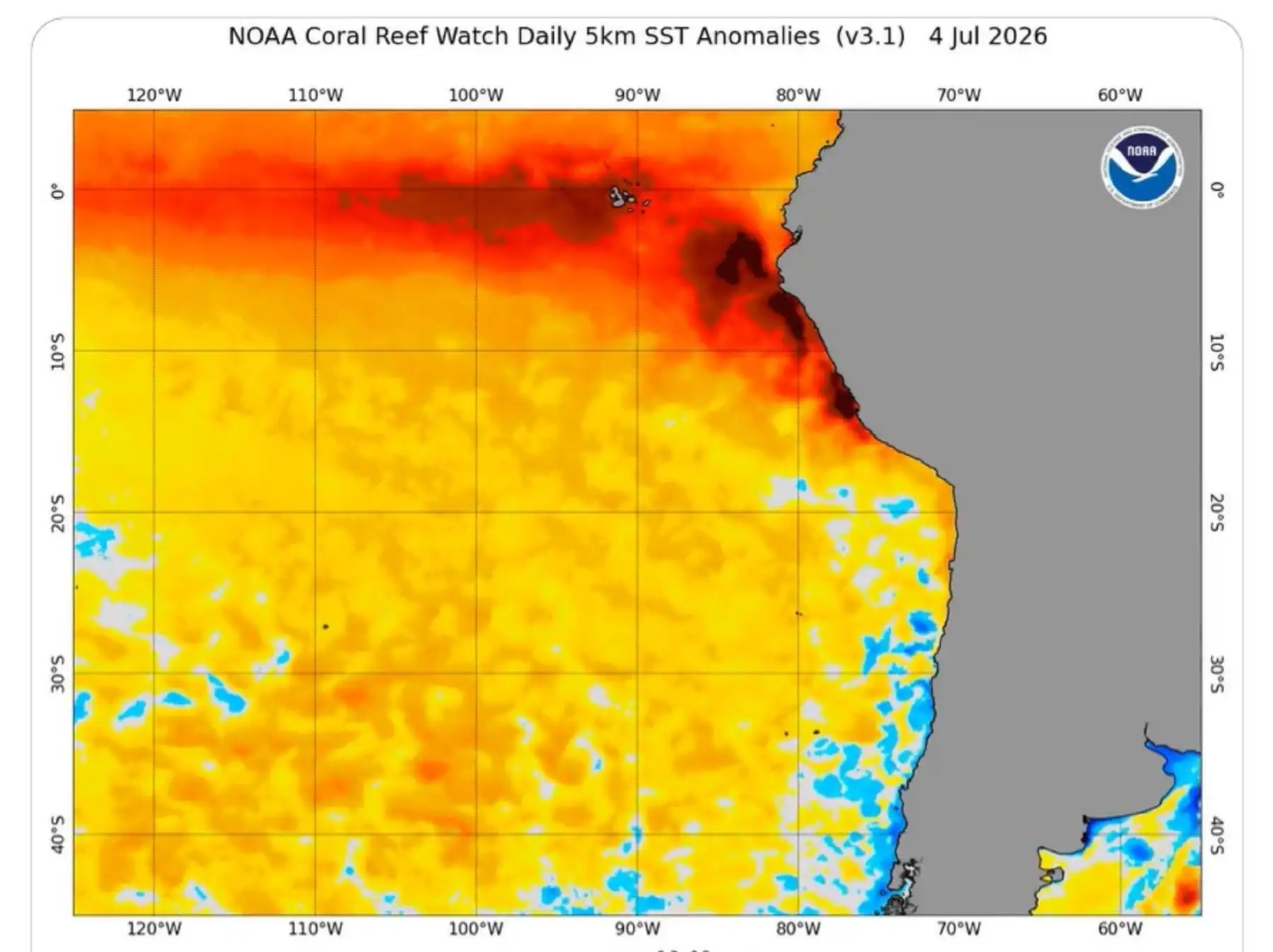 Senamhi: El Niño ya está en fase extraordinaria, aunque todavía sin lluvias intensas